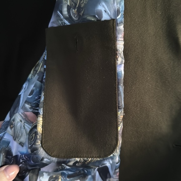 Patrick James •West Coast Classic• olive green jacket, size 44R - Picture 5 of 6